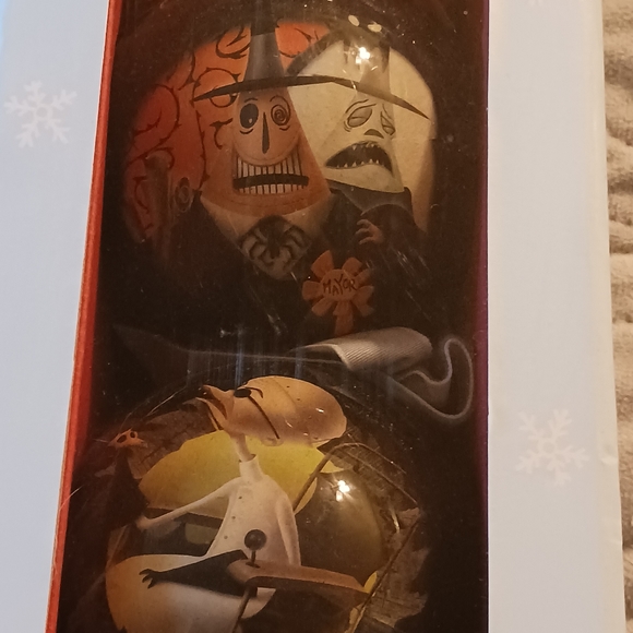 NWT! Disney's The Nightmare Before Christmas Ornament Set (Set Of 7) - Picture 9 of 11